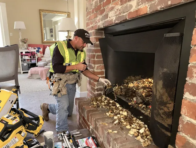 Safe screening installation by Westminster Chimney Sweep in Westminster, CA