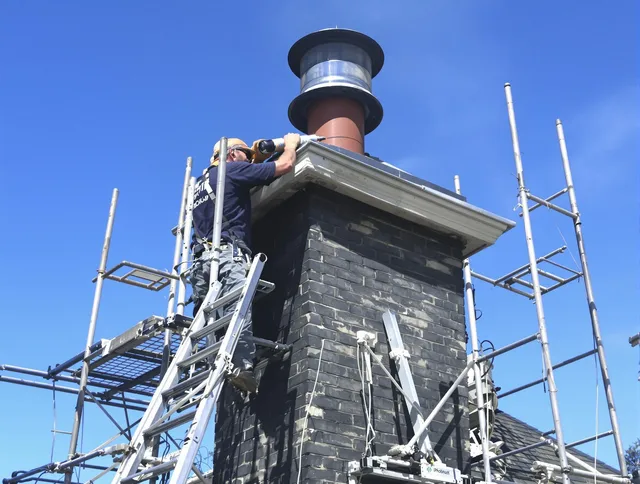 Sturdy chimney crown finished by Westminster Chimney Sweep in Westminster, CA
