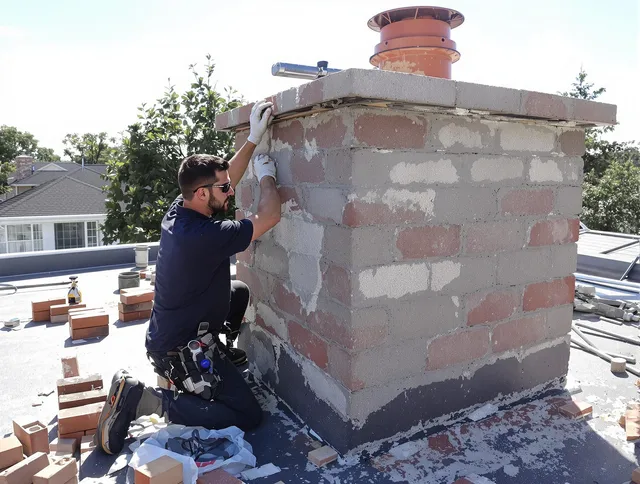 Advanced chimney repair process by Westminster Chimney Sweep in Westminster, CA