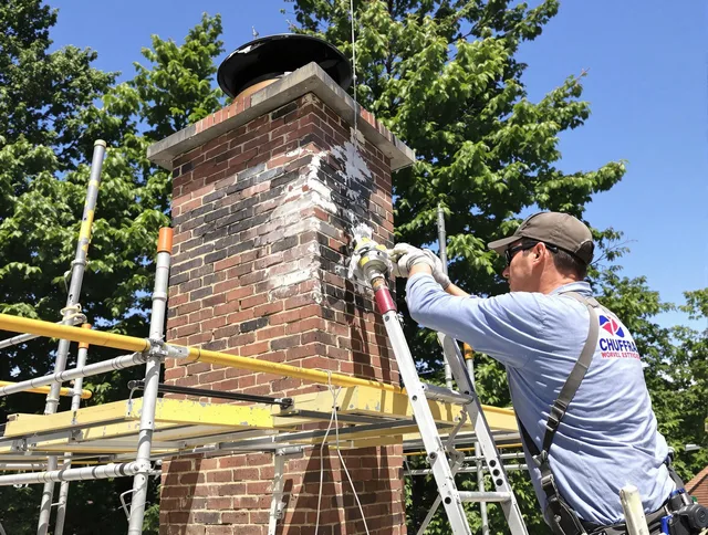 Structural chimney repair by Westminster Chimney Sweep in Westminster, CA