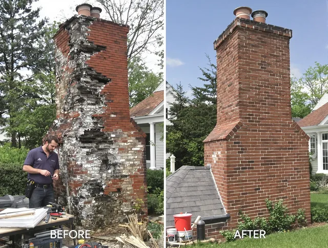 Westminster Chimney Sweep performing a full chimney restoration in Westminster, CA